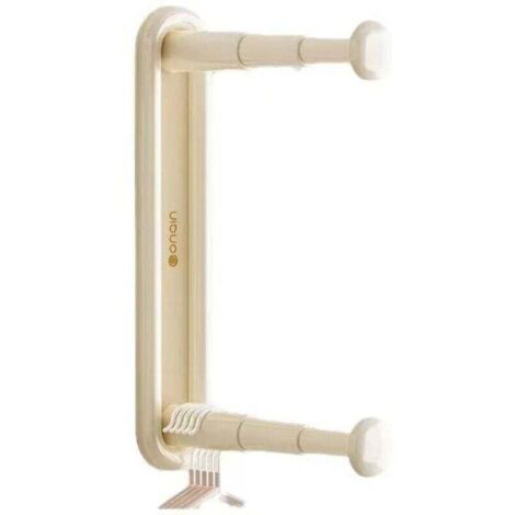 Porte-cintres extensible - organisateur de cintres - portant de penderie multifonctionnel - porte-cintres extensible - extension de penderie - plastique