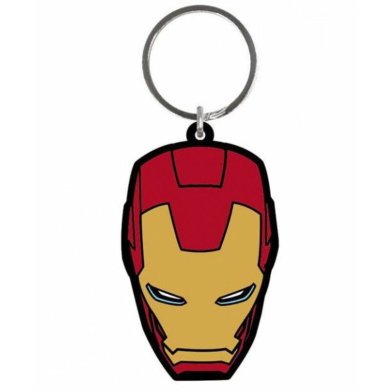 Porte clés gomme Iron Man