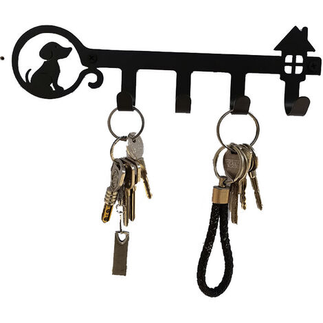 Perchoir à clés – Vide-poche & ses 2 porte-clés #10