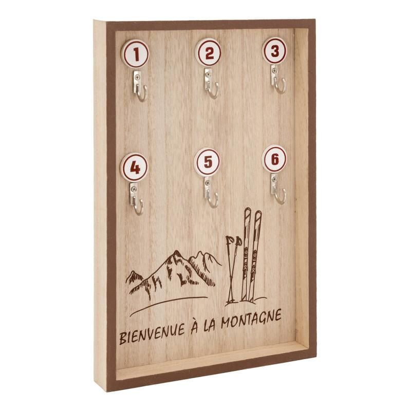 Porte-clés mural 'La vie de Chalet'