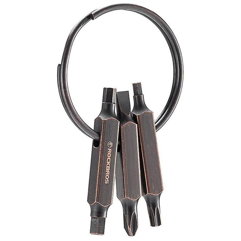 Fei Yu - Porte-clés outils vélo multifonction réparation alliage d'aluminium outil portable en acier inoxydable vélo Ac
