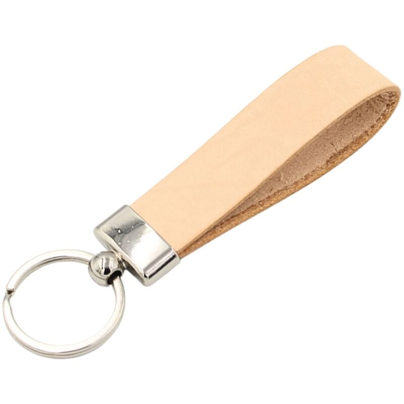 Porte-clés PREMIUM en cuir véritable, porte-clés léger