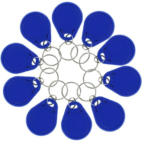 Lot De 10 Cartes RFID 13.56 MHz UID 0 - Sectors Réinscriptibles Pour Contrôle D'accès Et Expérimentation