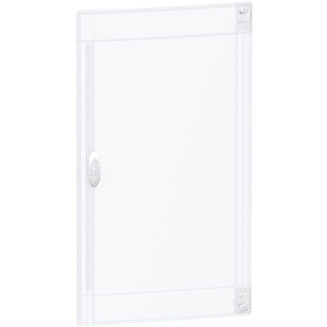 Porte Coffret Pragma SCHNEIDER  Nombre de Rangées: 4 - Nombre Modules: 72 - Type: porte transparente - Prix public: 104,70
