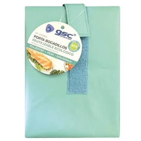Porte-collation réutilisable écologique aigue-marine