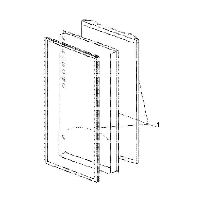 FAR - porte complete ref avec joint pour refrigerateur 67894