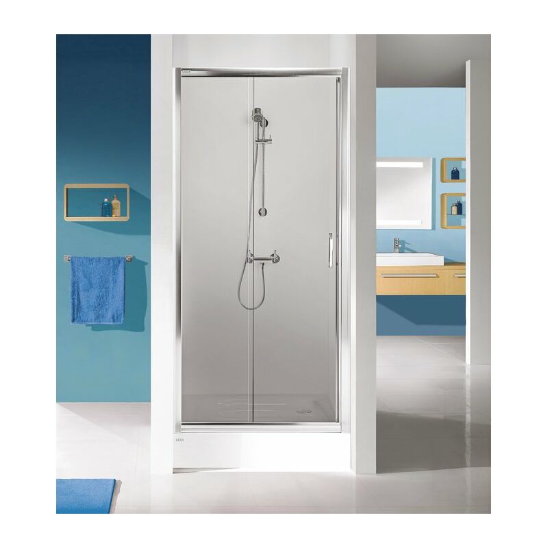 Porte coulissante à 2 vantaux tyxo - 1170 à 1200 mm Leda