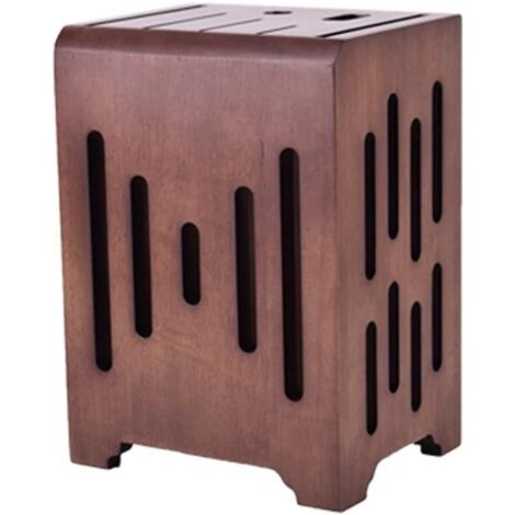 Porte-couteau en bois bambou cuisine mural universel Chef porte-couteau en céramique couteau de rangement