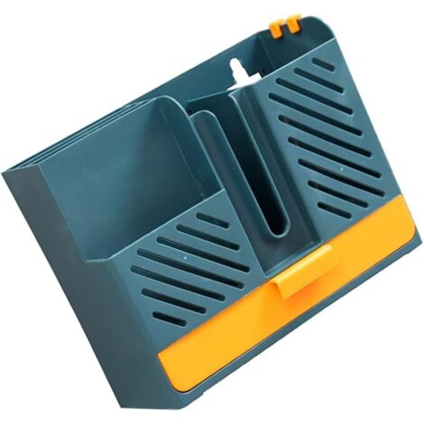 Porte-couverts en plastique, support suspendu pour cuisinière, porte-champignons, panier d'égouttage, organisateur de comptoir, organisateur de couverts, organisateur de cuisine pour la maison