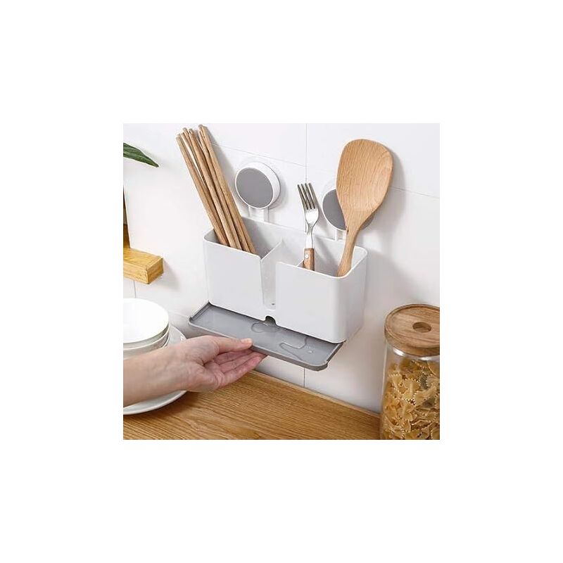 Porte-couverts Étagère de cuisine Porte-couverts Organisateur d'évier