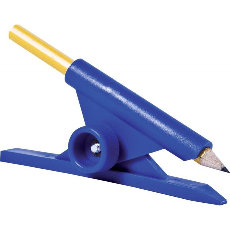 Porte crayon bleu