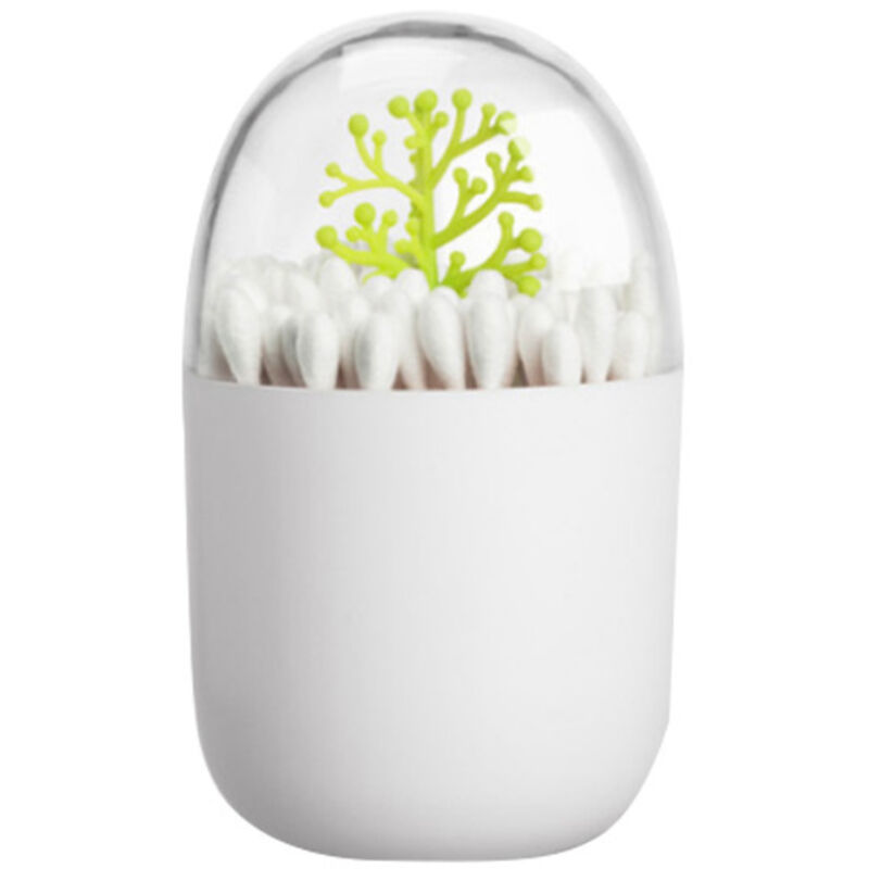 Porte-cure-dents mignon porte-coton-tige distributeur de cure-dents boîtes de rangement portables réutilisables avec couvercle anti-poussière