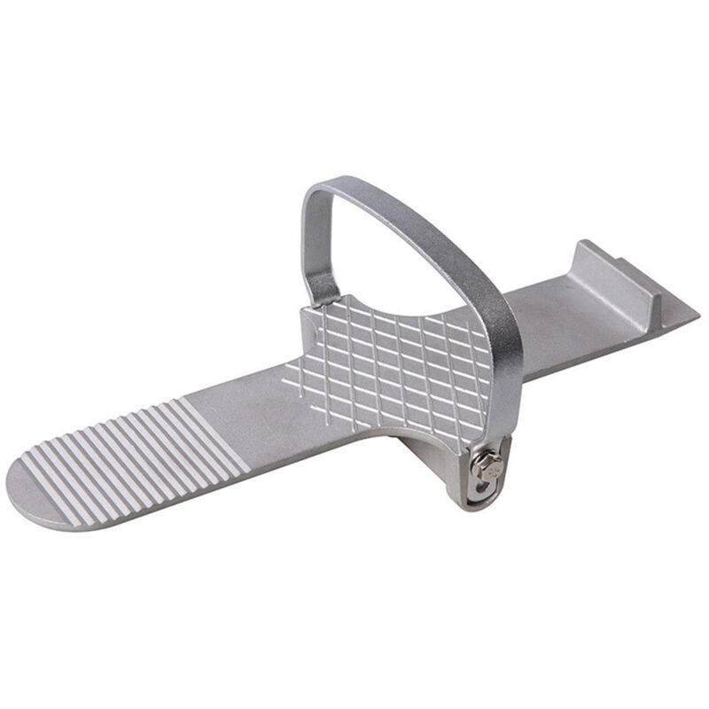 Porte Dalle Leve Plaque A Pedale En Aluminium 30x11 À Pédale Pour Soulever Les Panneaux De Placoplâtres Jusqu'À Un Maximum De 5 Cm