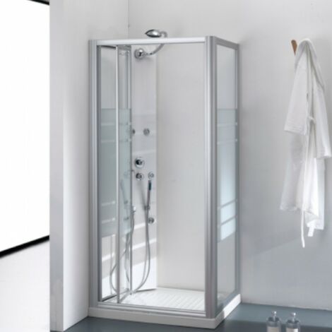 Porte de douche pliante Opure 75 à 79cm