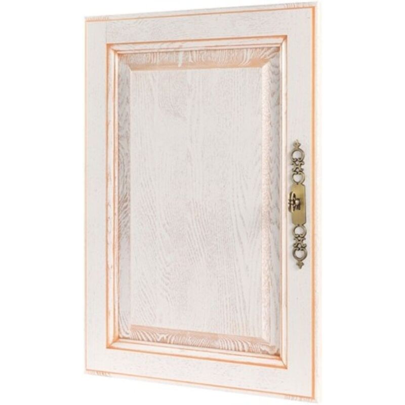 Porte De Cuisine Florale Saumon H700Xl600 1 Porte