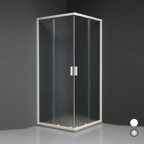 Porte de douche coulissante latérale simple fast 2000 en cristal