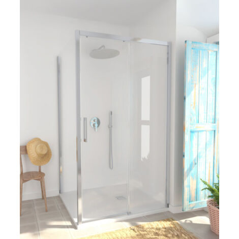 Porte de douche coulissante une porte New Lisboa - 110 cm