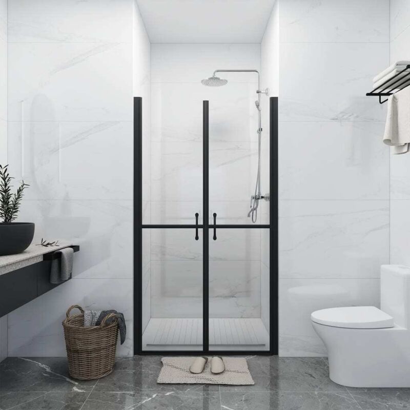 Vidaxl - Porte de douche esg transparent (68-71)x190 cm