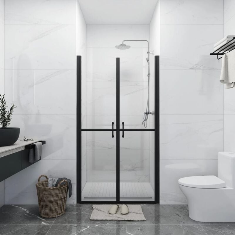 Vidaxl - Porte de douche esg transparent (93-96)x190 cm