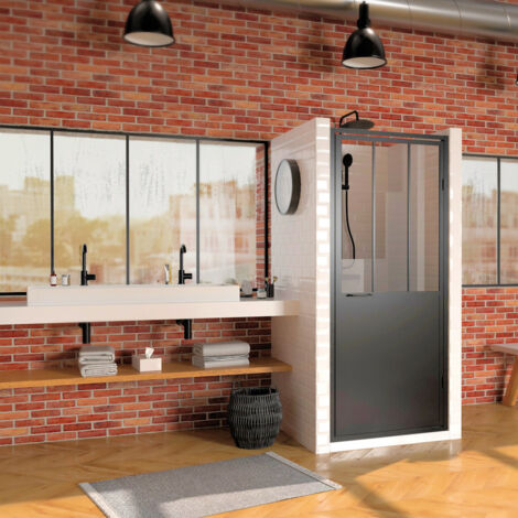 Porte de douche pivotante opera 100x200