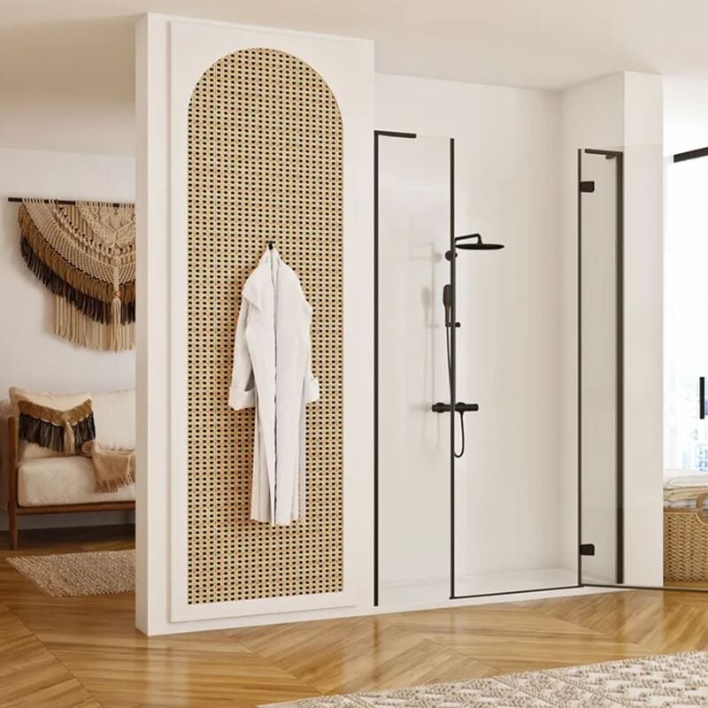 Porte de douche REA hugo 110 black