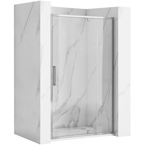 PORTE DE DOUCHE REA RAPID SWING 120 CHROME