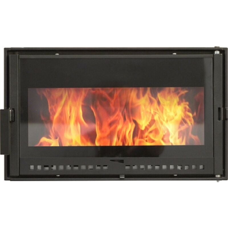 Porte de four à bois htt 631 Noire intégrale