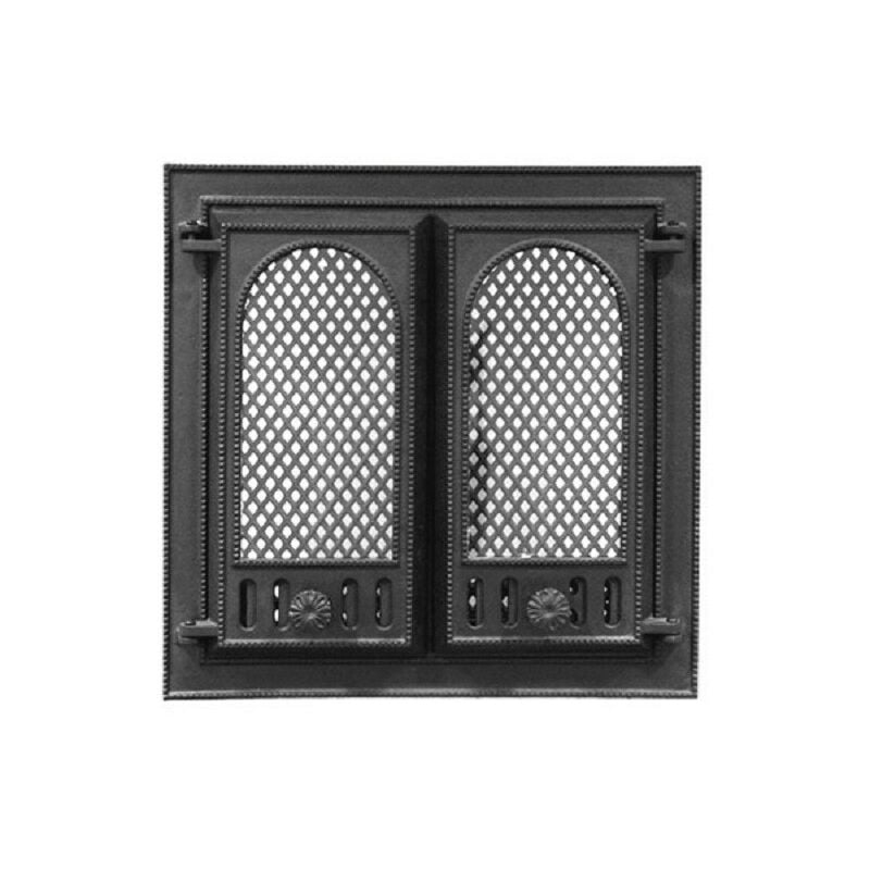 Porte de foyer htt 116 avec Pare Etincelles