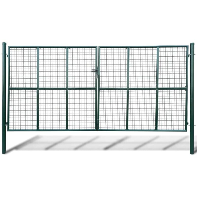 Vidaxl - Portillon Maille 415 x 225 cm / 400 x 175 cm