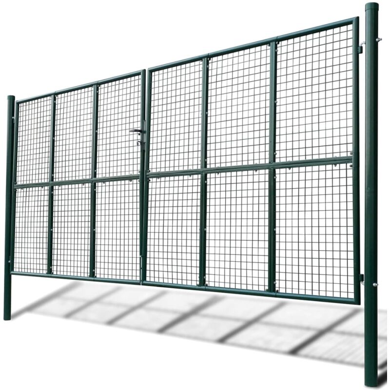 Vidaxl - Portillon Maille 415 x 250 cm / 400 x 200 cm