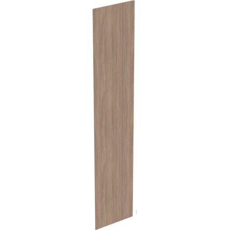 Porte de meuble haut pour colonne, 36x180cm en chêne