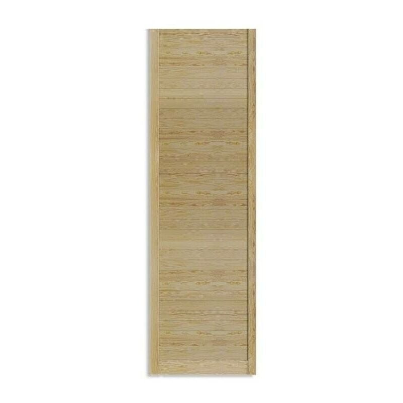 Porte De Placard Naturel Recoupable 199,5 x 44,4 Cm
