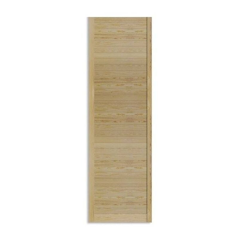 Porte De Placard Naturel Recoupable 252,4 x 29,4 Cm