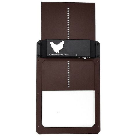 Porte de poulailler automatique Capteur de lumière Porte de poulailler Porte de poulailler Porte de poulailler automatique multi-mode