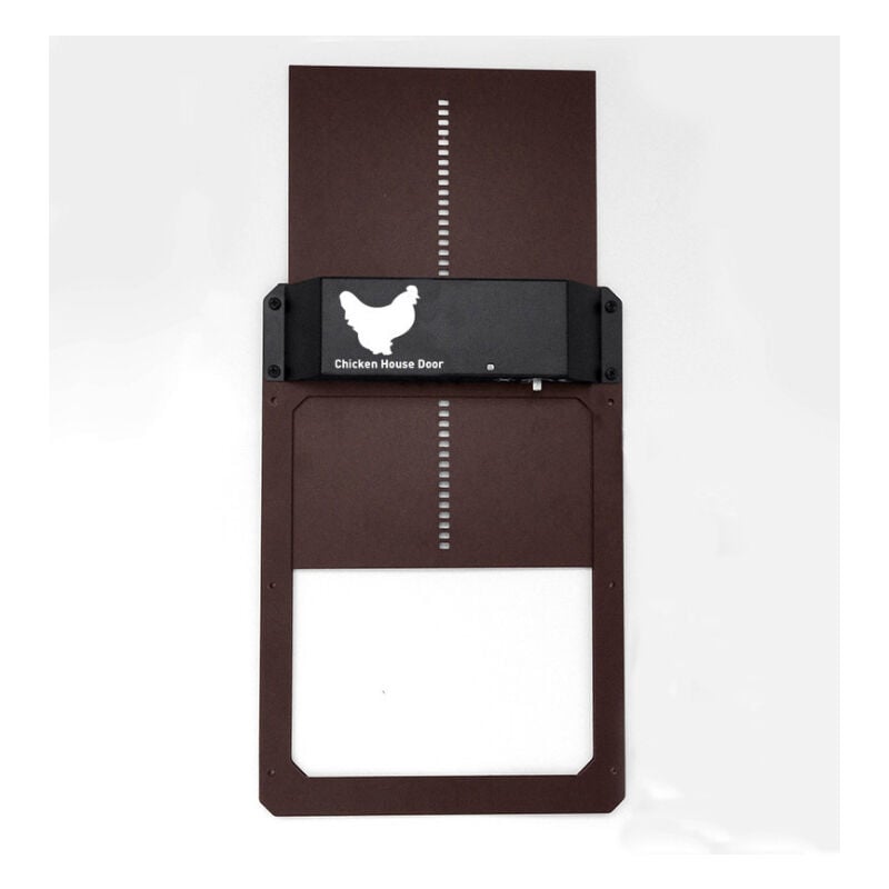 Porte de poulailler automatique sensible à la lumière, porte de poulailler, porte pour animaux domestiques