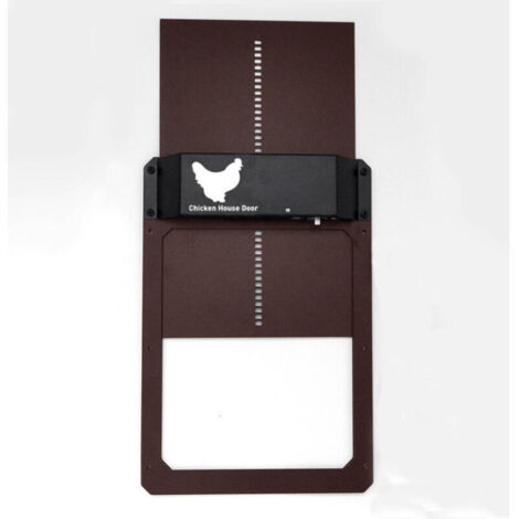 Porte de poulailler automatique sensible à la lumière, porte de poulailler, porte pour animaux domestiques