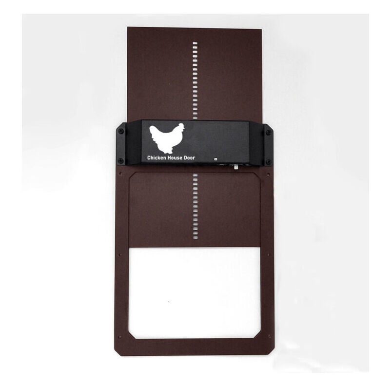 KZQ - Porte de poulailler automatique solaire en plastique renforc - Porte automatique de poulailler alimente par batterie