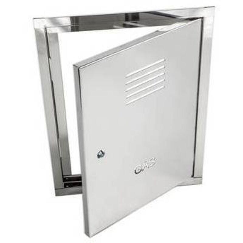 Porte de protection contre le gaz galvanisé