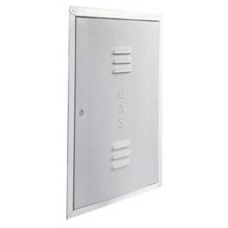 Porte de protection de compteur de gaz galvanisé