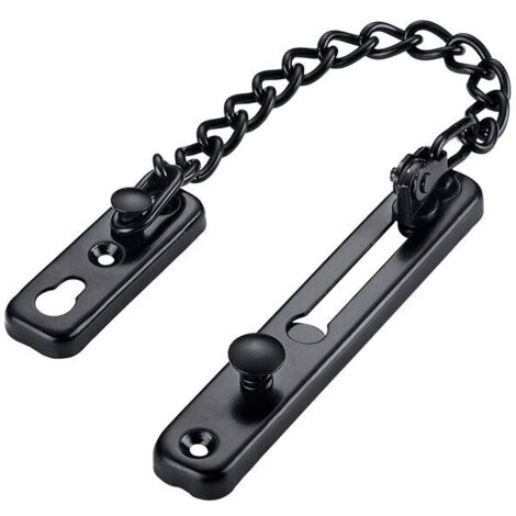 Porte de sécurité à chaîne en acier, chaînes coulissantes de verrouillage pour portes de sécurité, antivol-AquaForge