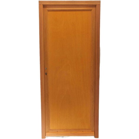 Porte De Service Bois Pleine Armagos, H,200Xl,80  P, Droit Côtes Tableau