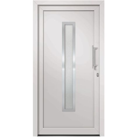 vidaXL Porte d'Entrée Principale Extérieur Sécurité Multi-taille Multicolore