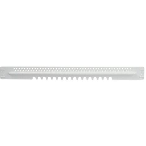 Porte d'entrée plastique Nicot blanche 8,5 mm pour ruche Dadant