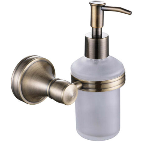 PORTE DISTRIBUTEUR DE SAVON 002B DORÉ EN LAITON COLLECTION HALYS