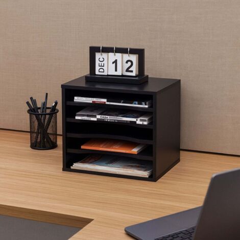 Porte documents 5 sections - systeme de classement de bureau