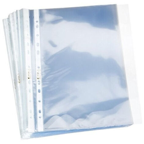 Porte-documents Universels A4 Perforés Et Gaufrés Avec Ouverture Transparente