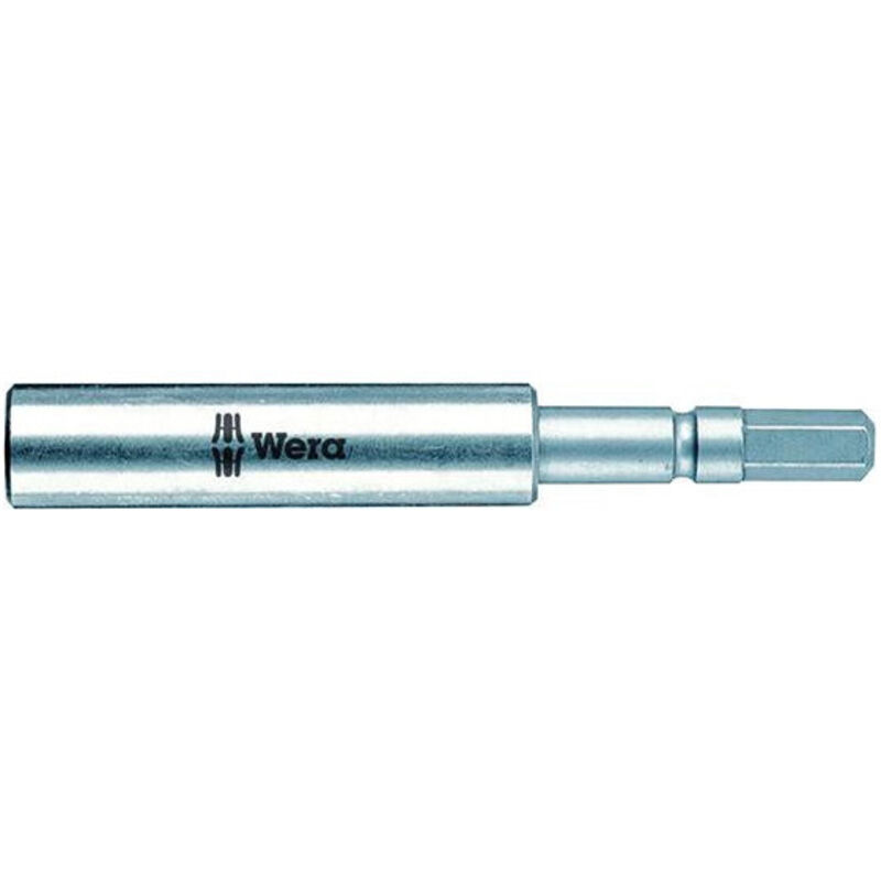 Wera - Porte-embout 55mm pour 1/4 Bits Magnet + Anneau à ressort 72mm