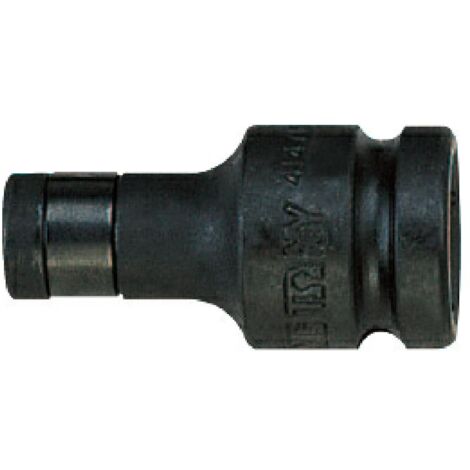Porte-embout à percussion 1/2x1/4' – Matériaux résistants pour travaux lourds – Ajustement sûr pour embouts à percussion – Outil professionnel – King Tony