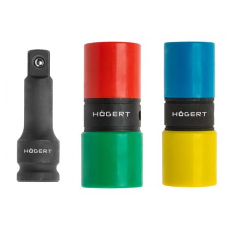 Porte-embout à visser Hogert HT4R006 1/2'' 3 unités