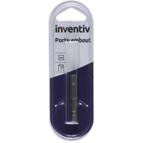 Porte-embout de vissage carré INVENTIV - Outil polyvalent pour le bricolage